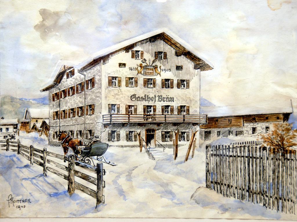 Hotel Braeuwirt Kirchberg in Tirol Esterno foto